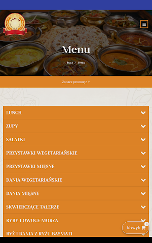 Annam - Restauracja Indyjska screenshot 3