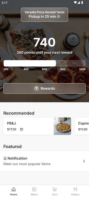 Versalia Pizza Screenshot 0