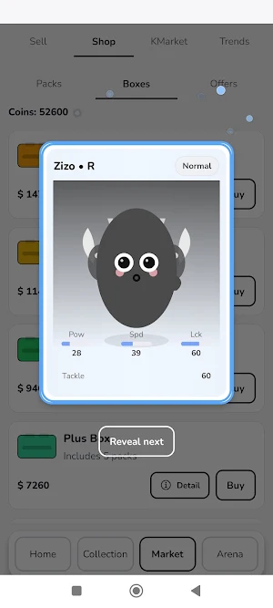 KMonsters TCG – Collect Cards Screenshot 1
