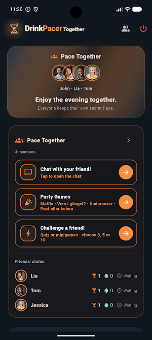 DrinkPacer Screenshot 2