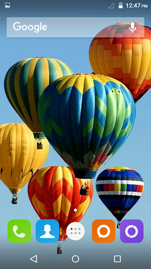 Hot Air Balloon Wallpaper Screenshot 0