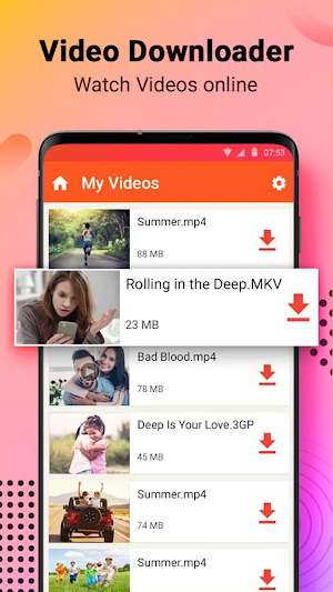 Video Downloader and Player Screenshot 0