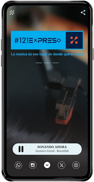121Expreso radio Screenshot 0
