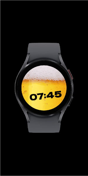 Beer Motion Watch Face Screenshot 3