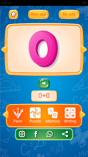 Learn Numbers in English - for Kids Screenshot 1