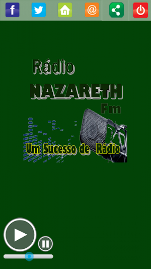 Web Rádio Nazareth Fm Online Screenshot 1