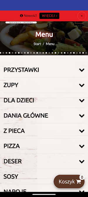 Restauracja GEMO Gdańsk Screenshot 0