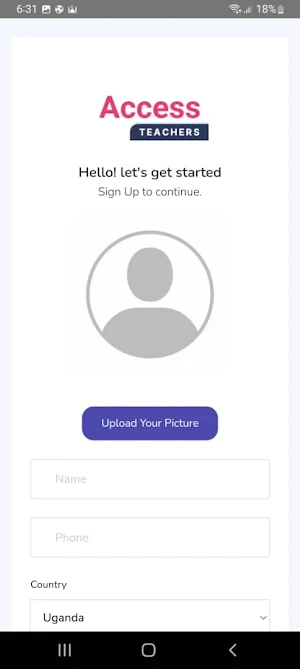 Access Teachers Screenshot 2