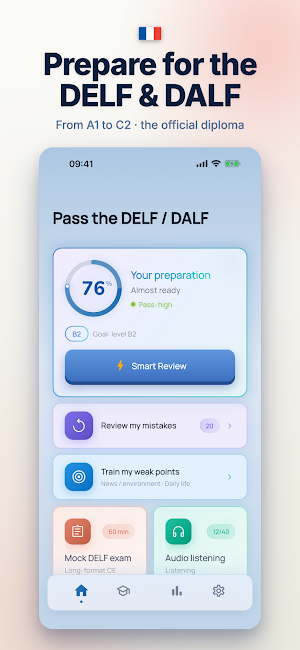 DELF & DALF Prep: A1 to C2 Screenshot 0