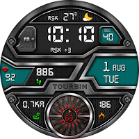 DIGI TOURBIN URX118 Watch face
