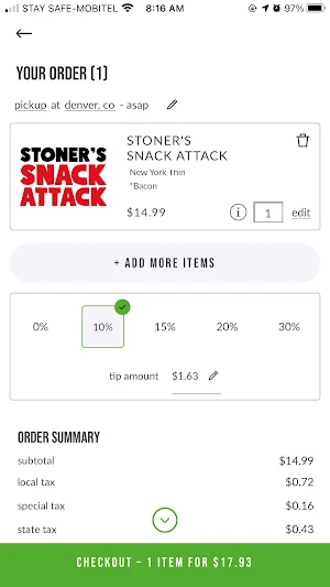 Stoner's Pizza Joint Screenshot 3