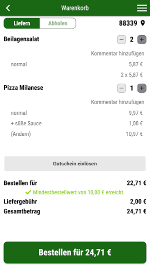 Pizzeria da Cezara Screenshot 1