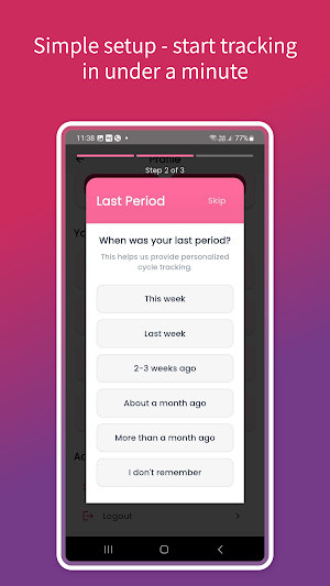 Dose: Track My Period & Earn Screenshot 2