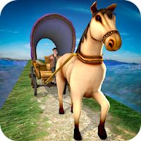 Horse Cart Riding Stunt Games