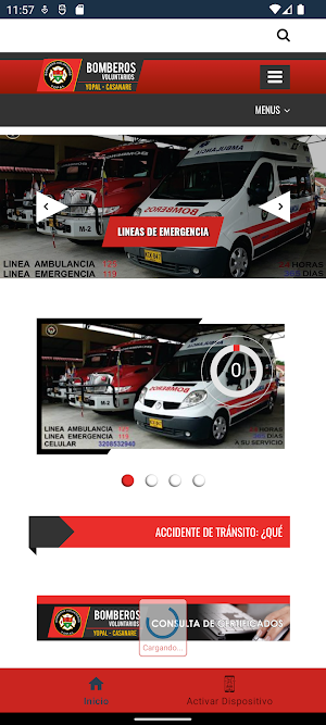 Bomberos Yopal Screenshot 0