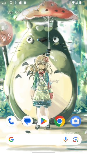 My Neighbor Totoro Wallpaper Screenshot 1