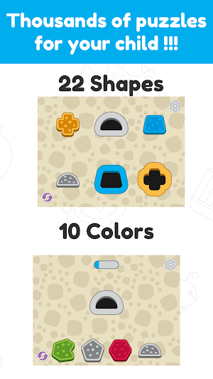 Baby Puzzle - Shapes & Colors Screenshot 2