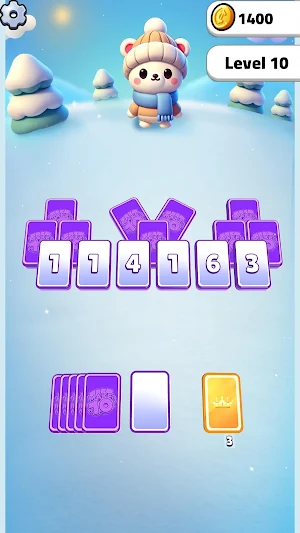 Make It 10 TriPeaks Screenshot 1
