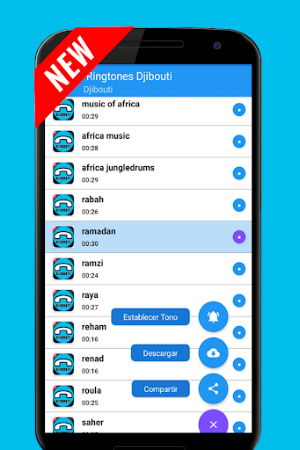 Djibouti Ringtones for Mobile Screenshot 3