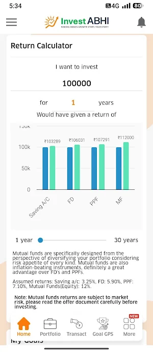 Invest Abhi Screenshot 2