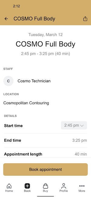 Cosmopolitan Contouring Screenshot 2