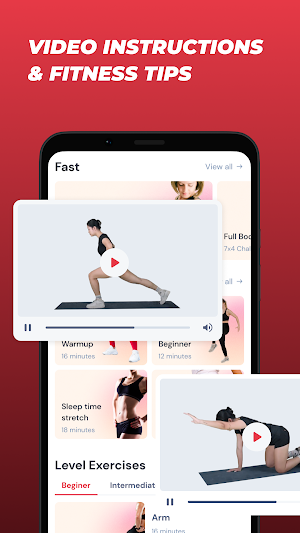 Women Workout: Home Fitness Screenshot 3