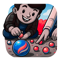 Marbles Circle street game