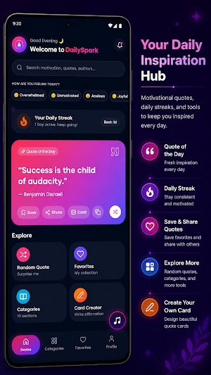 DailySpark Screenshot 1
