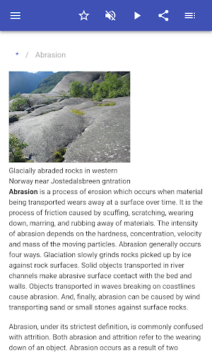 Geological terminology Screenshot 1