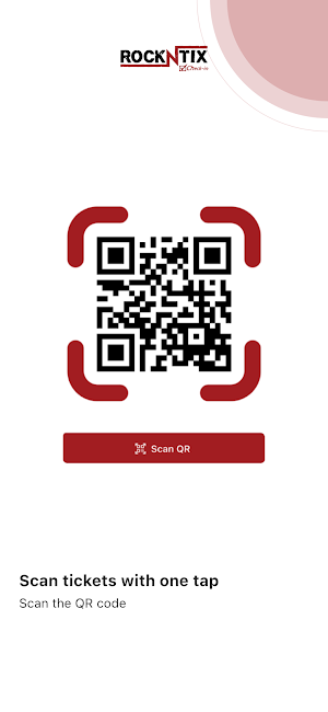 RockNTix Check-in Screenshot 2