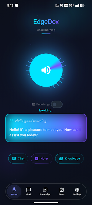 EdgeDox: Offline Personal AI Screenshot 0