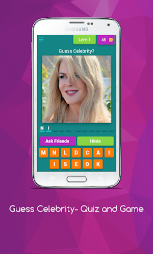 Guess Celebrity- Quiz and Game Screenshot 0