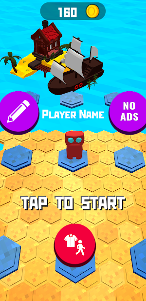 Falling Royal Race Screenshot 0