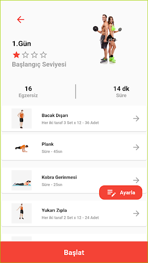 24 Günde Baklava Karın Kasları Screenshot 1