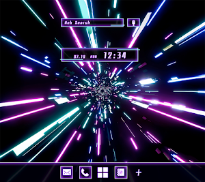 Space Tunnel Theme +HOME Screenshot 0