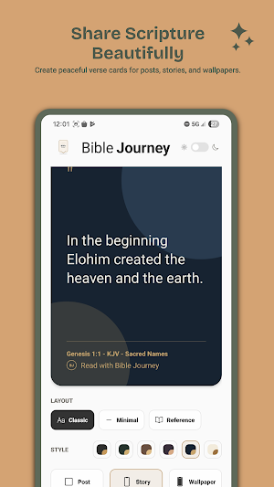 Bible Journey: Sacred Names Screenshot 0