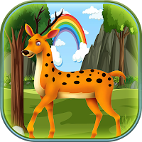 Serene Deer Escape