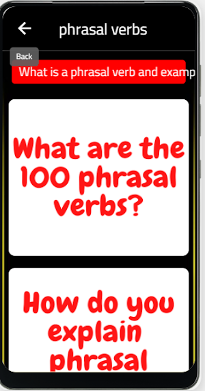 phrasal verbs Screenshot 2