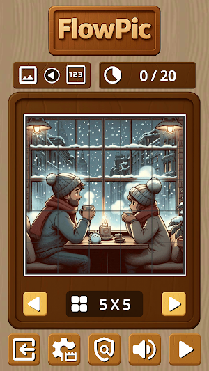 FlowPic - Picture puzzle Screenshot 0