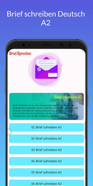 Brief schreiben Deutsch A2 Screenshot 0
