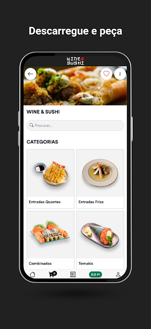 Wine & Sushi Screenshot 0