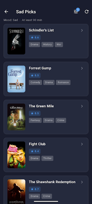 Filmmend Me Screenshot 1