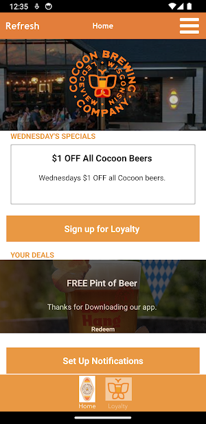 Cocoon Brewing Screenshot 0