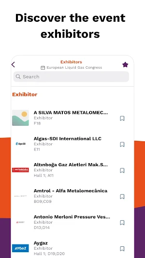 European Liquid Gas Congress Screenshot 3