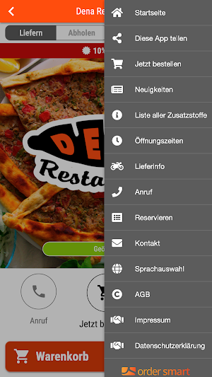 Dena Restaurant Screenshot 2