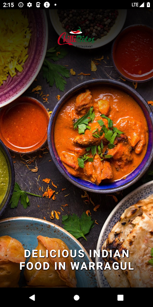 Chilli Bites Indian Restaurant Screenshot 0