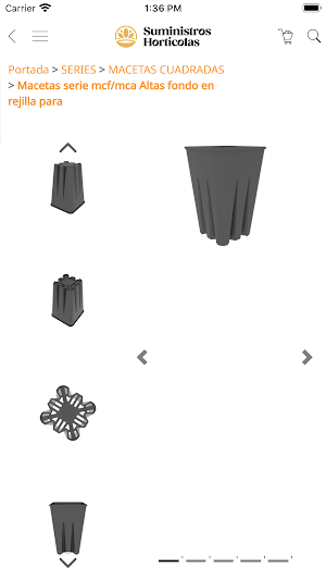 Suministros Hortícolas Screenshot 2
