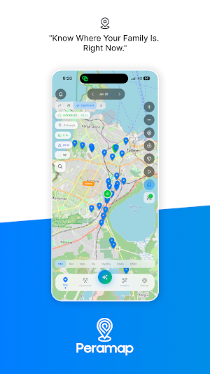 Peramap: AI Location Tracker Screenshot 0