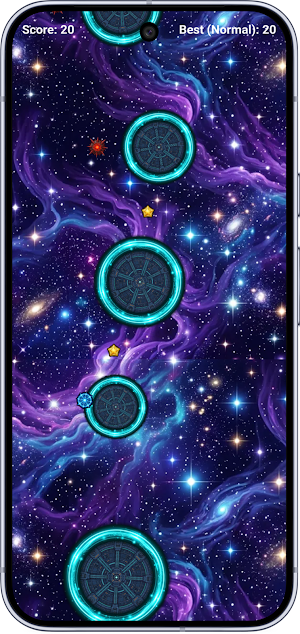 Hop Skip Rush Offline Tap Jump Screenshot 2
