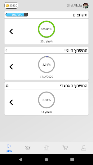 התשחץ שלי Screenshot 0